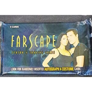 Farscape Season 4 Trading Cards Factory Sealed Pack Rittenhouse 2003 Sci-Fi